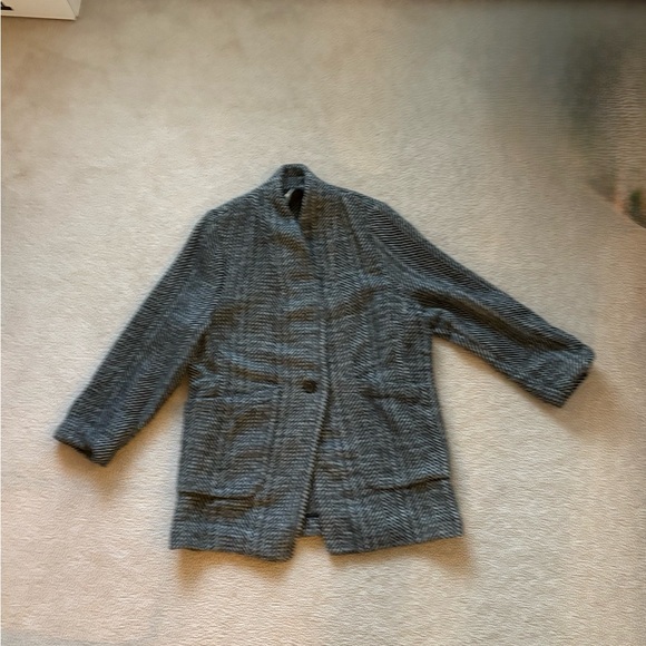 Women's Gray Jacket Size US10 - Picture 1 of 3